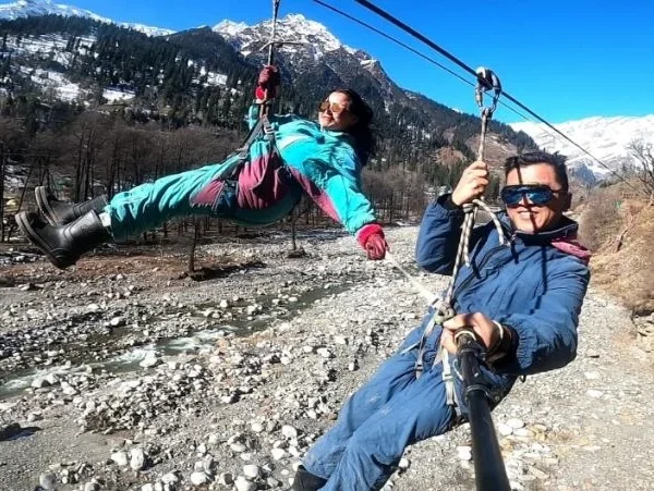 Ziplining & Rock Climbing