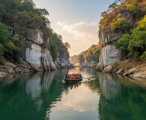 Marble Rocks at Bhedaghat