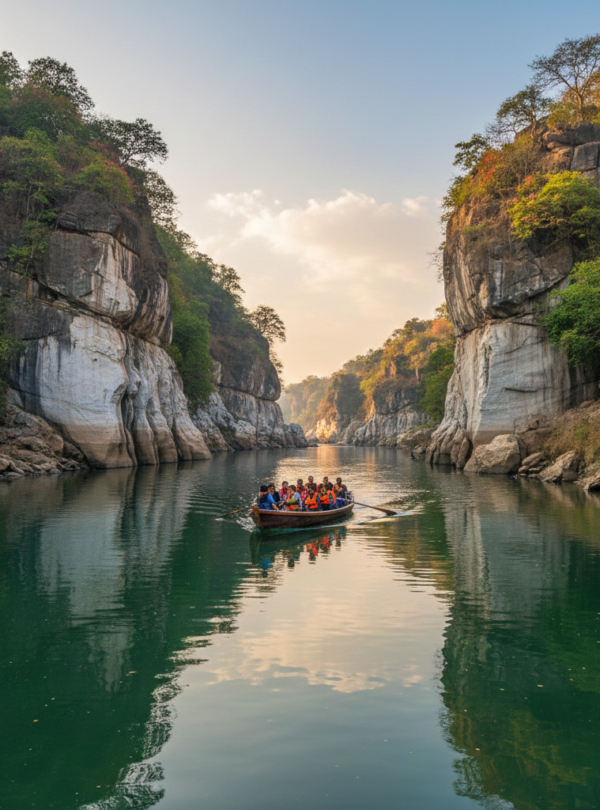 Marble Rocks at Bhedaghat