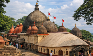 Kamakhya Temple amidst lush greenery